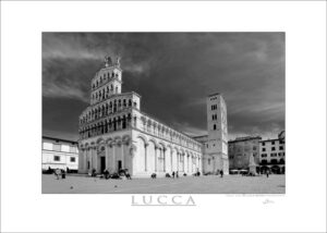 Photo printed on Paper - Fine Art - Canvas - Lucca Poster San Michele