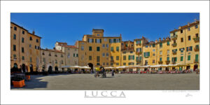 Photo printed on Paper - Fine Art - Canvas - Lucca Anfiteatro Panoramic 002